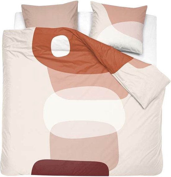 Cinderella Kiezel Dekbedovertrek - Tweepersoons - 200x200/220 cm - Naturel van Cinderella