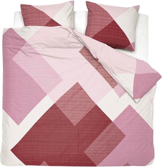 Cinderella Rexa Dekbedovertrek - Tweepersoons - 200x200/220 cm - Paars van Merkloos