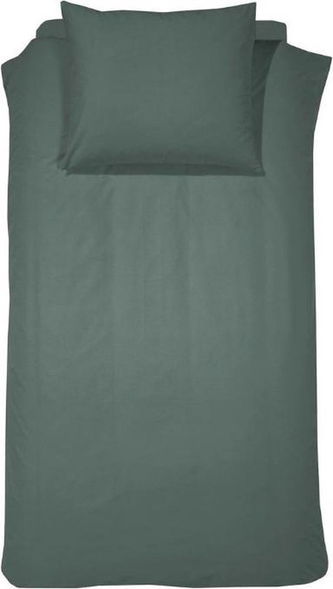 Cinderella Weekend Dekbedovertrek - 1 Persoons - Katoen - 140 x 200/220 cm - Groen van Cinderella