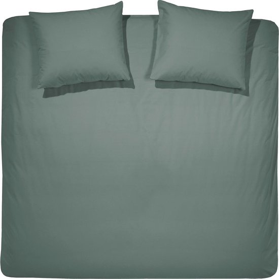 Cinderella Weekend Dekbedovertrek - Tweepersoons - Katoen - Lits-Jumeaux Extra Breed - 260x200/220 cm - Groen