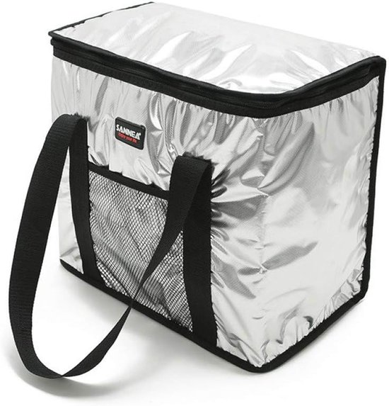 CL603-1 Aluminium Foil Thermal Bag Picnic Portable Cooler Bag Cold Delivery - ShopVlot