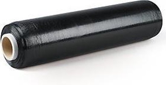 CleverPack - Wikkelfolie 500mmx300m 20Mu zwart van CleverPack