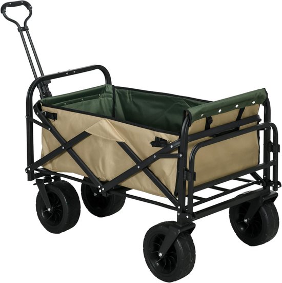 CLGP® Bolderkar Opvouwbaar - Bolderwagen Luchtbanden - Bolderkarren - 100kg Draagvermogen van CLGP