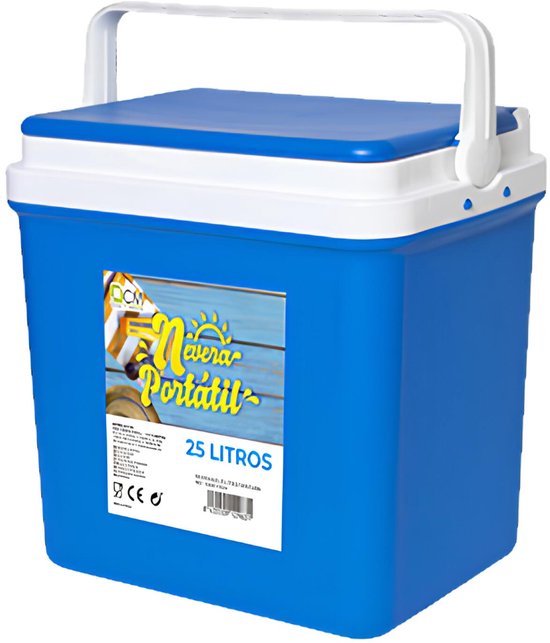 CM Iceberg koelbox - 25L - kunststof - blauw - 37 x 25 x 37 cm