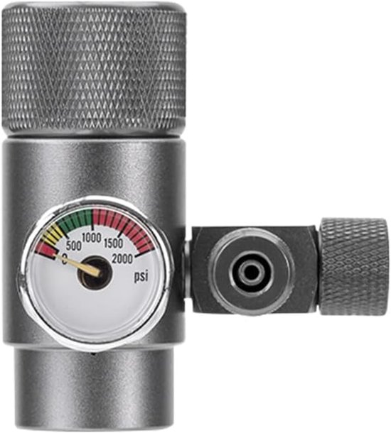 CO2 Regulator voor Aquaria - Instelbare Druk en Nauwkeurige Monitoring van CO2-niveau van Fluval