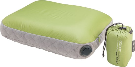 Cocoon Air Core Pillow Ultra Light - M - Wasabi van Cocoon