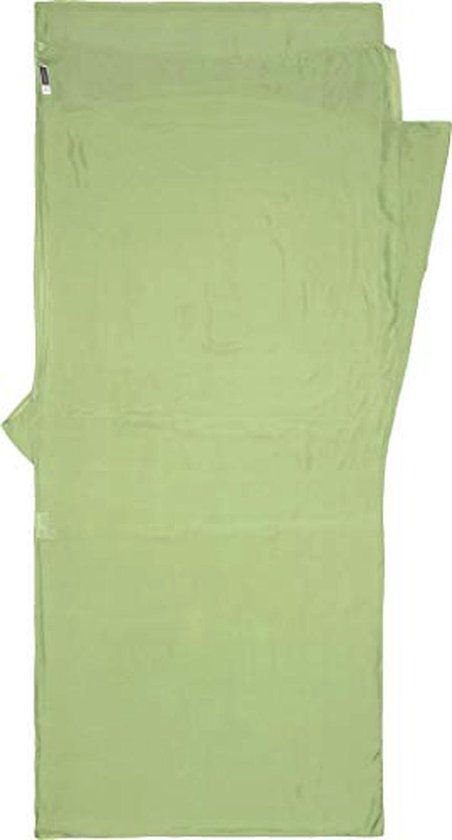 Cocoon Anti-muggen zijden slaapzak Insect Shield Line Travelsheet - Silk, 210 x 86 cm, Vine Green van Cocoon