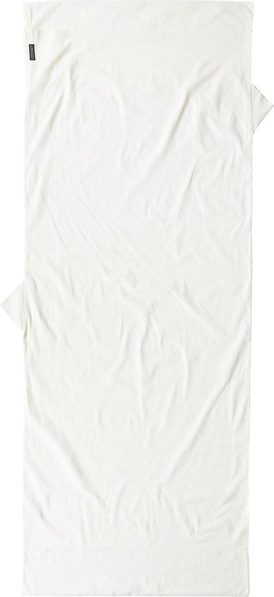 Cocoon Binnenslaapzak Mamo Travelsheet 220 X 88 Cm Katoen Wit van Cocoon