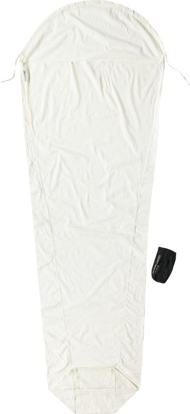 Cocoon Mummyliner - Lakenzak - Egyptisch Katoen - Wit van Merkloos