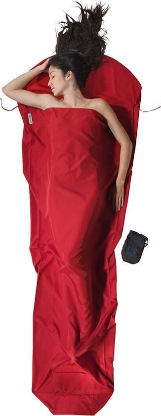Cocoon Mummyliner - Lakenzak - Microfiber - Cranberry van Cocoon