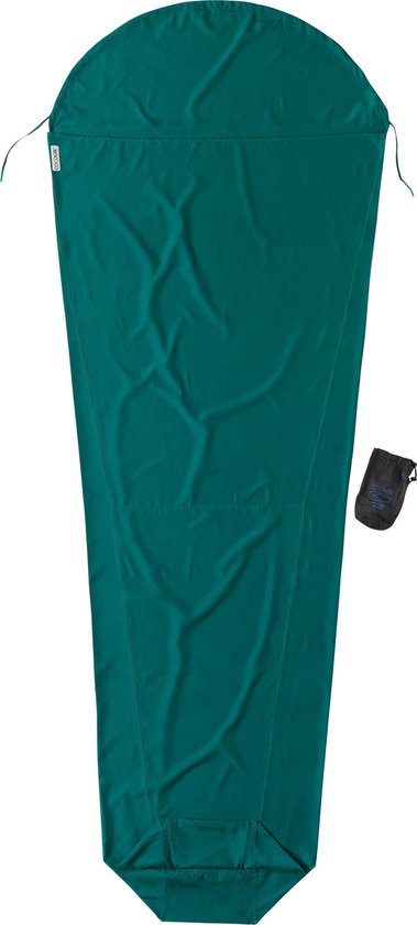 Cocoon Mummyliner - Lakenzak - Microfiber - Moss Green van Merkloos