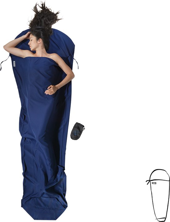 Cocoon Mummyliner - Lakenzak - Microfiber - Twilight Blue van Cocoon