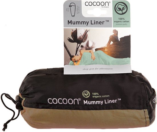 Cocoon Mummyliner - Lakenzak - Organic Cotton - Bruin