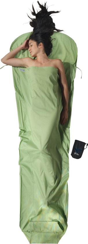 Cocoon Mummyliner - Lakenzak - Organic Cotton - Groen van Merkloos