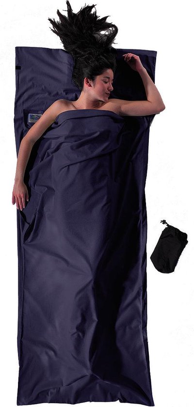 Cocoon Travel Sheet Cotton Flannel Lakenzak van Merkloos