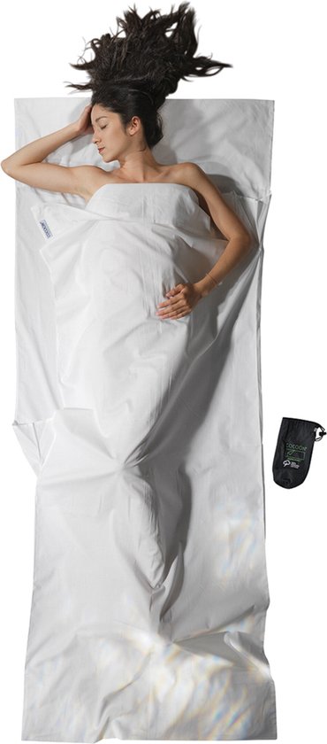 Cocoon Travelsheet Biologisch Katoen - Wit van Cocoon