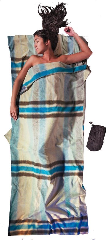 Cocoon TravelSheet cotton/flannel african rainbow van Merkloos