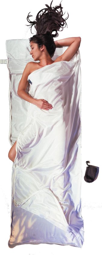 Cocoon TravelSheet-Coupler silk/cotton natuurlijk van Cocoon