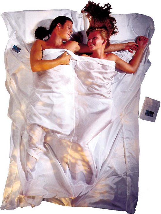Cocoon TravelSheet Double - Lakenzak - Zijde - Natuurlijk van Cocoon