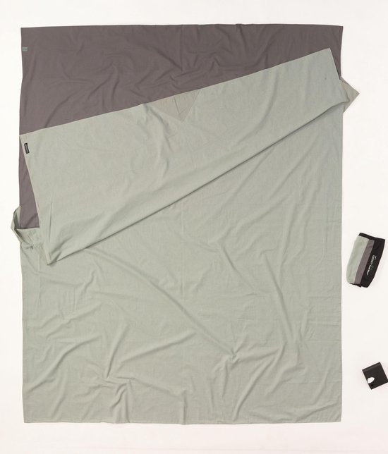 Cocoon Travelsheet katoen - lakenzakken - khaki van Cocoon