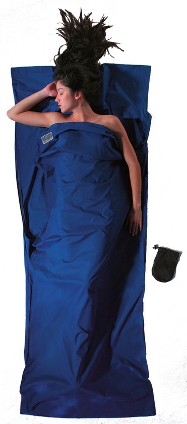 Cocoon TravelSheet - Lakenzak - Katoen - Ultramarine Blue van Cocoon