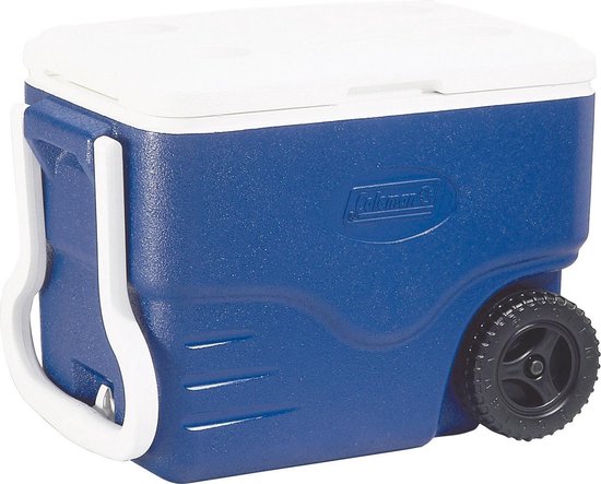 Coleman 40QT Performance Koelbox - Wielen - 37,5 Liter - Blauw van Coleman