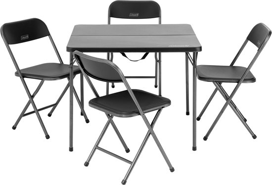 Coleman campingtafel met stoelen (set 4 personen) – inklapbaar – met antibacteriële coating van Coleman