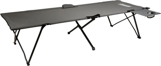 Coleman kampeerbed - veldbed 1 persoon - tot 136 kg - geïntegreerde bijzettafel van Coleman