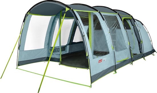 Coleman Meadowood 4L tent - tent 4 persoons - verduisterende tent - grijs/blauw van Coleman