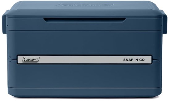 Coleman Snap ‘N Go Blue Sapphire 35QT Inklapbare Koelbox – 33 liter koelbox - Antibacterieel - blauw van Coleman