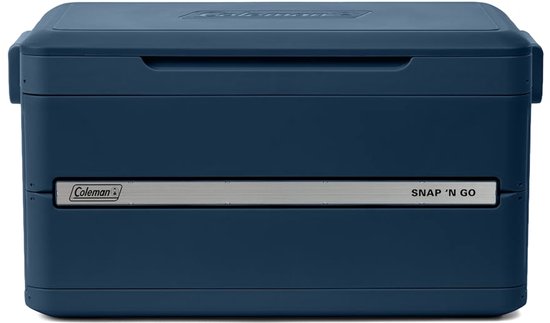 Coleman Snap ‘N Go Blue Sapphire 45QT Inklapbare Koelbox – 42 liter koelbox - Antibacterieel - blauw van Merkloos
