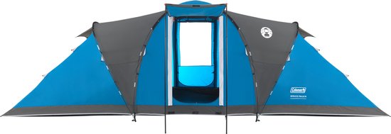 Coleman Spruce Falls 6 familietent - 6 persoons tent - waterdicht en lichtgewicht - blauw/zwart van Coleman