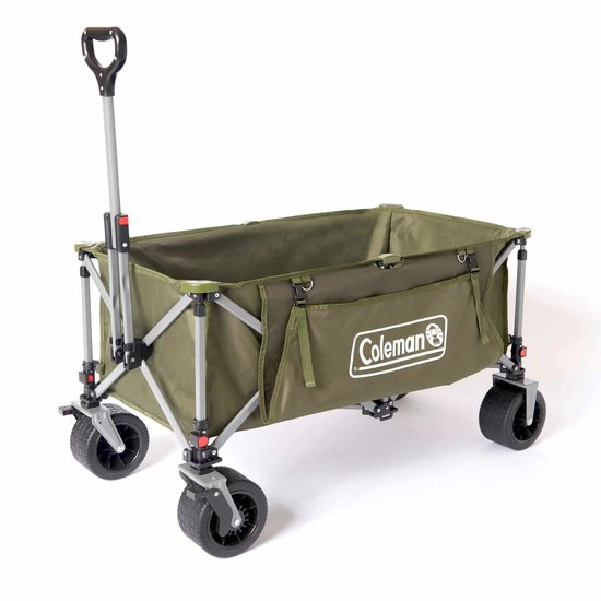 Coleman Ultimate Terrain Wagon Bolderkar - 180 Kilo draagvermogen - Geschikt voor alle terreinen - Groen