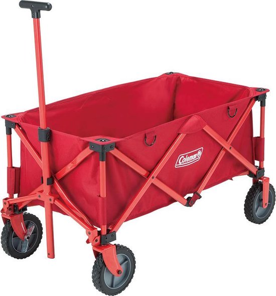Coleman Wagon Bolderkar - Opvouwbaar - Rood van Coleman