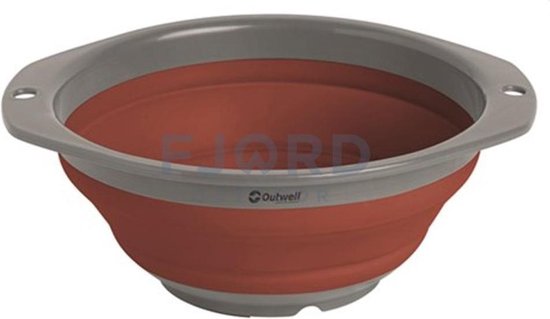 Collaps schaal S Terracotta van Outwell