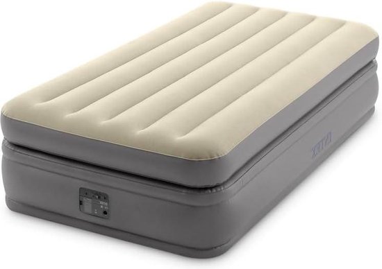 Comfort Elevated Luchtbed Ingebouwde Pomp - 1-Persoons - Hoogte 51cm - 99cm x 191cm van Merkloos