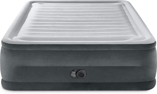 Comfort Plush Luchtbed Ingebouwde Pomp 2-Persoons - Afmetingen 152cm x 203cm x 56cm van Intex