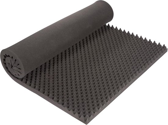 Comfortabel Schuimmatras voor 2 Personen - 200x120 cm - Lichtgewicht en Compact van Merkloos