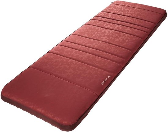 Comfortabele Isomat - Slaapmat Kamperen - Comfortabel Slapen Buiten - Afneembare Overtrek - 200 x 69 cm - Bordeaux Rood