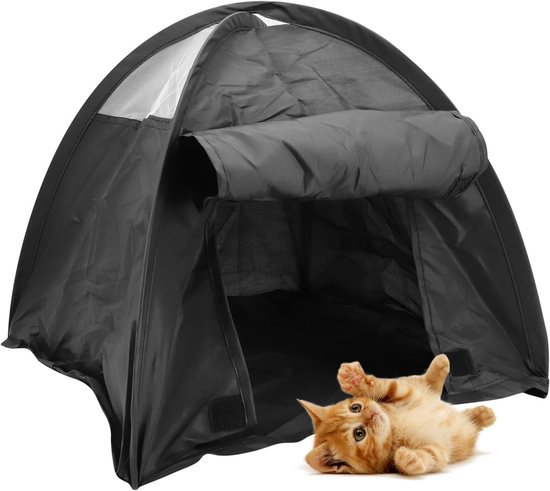 Comfortabele Tent voor Katten en Honden, Geschikt voor Binnen en Buiten, Dierenverblijf en Schuilplaats voor Puppy's en Kittens
