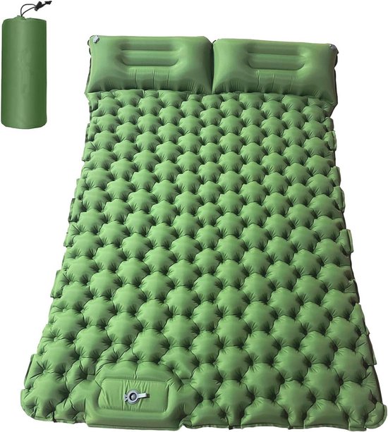 Comfortabele Zelfopblazende Dubbele Luchtmatras voor Kamperen en Hiking