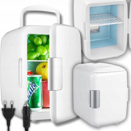 Compacte 4L Mini Koel- en Verwarmbox voor Auto & Thuis van DrapnijTo