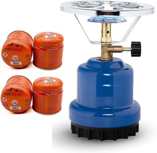 Compacte Campingkooktoestel met Gaspatronen voor Outdoor Avonturen van Merkloos