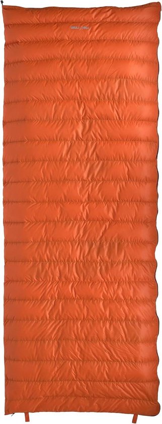 Compacte deken - Lichtgewicht slaapzak - Kamperen en reizen - Slechts 590 gram - 210 cm - Oranje