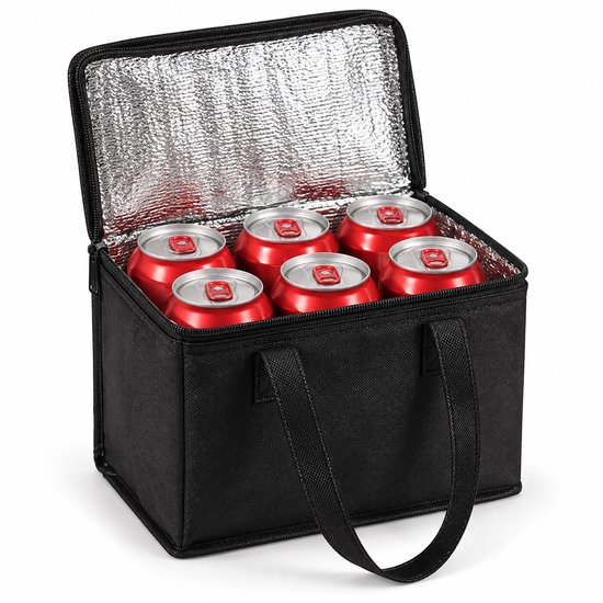 Compacte en duurzame koeltas - 28*14*17cm - Lunchtas - Picknicktas - Ideaal voor outdooractiviteiten