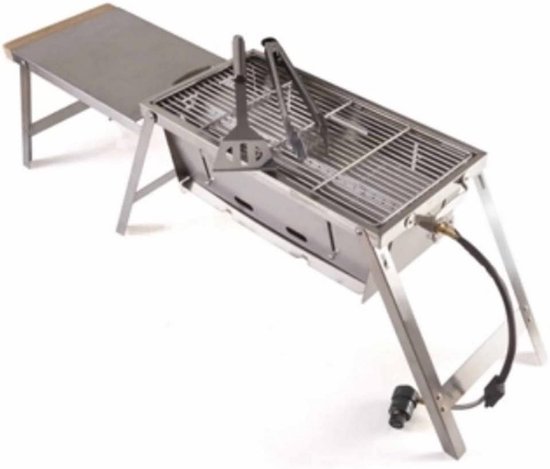 Compacte Gasbarbecue voor Kamperen en Vissen | Draagbare BBQ