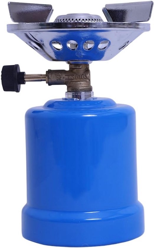 Compacte Gasstel 1300W voor Kamperen, Wandelen & Festivals - Lichtgewicht & Snel Koken van Merkloos