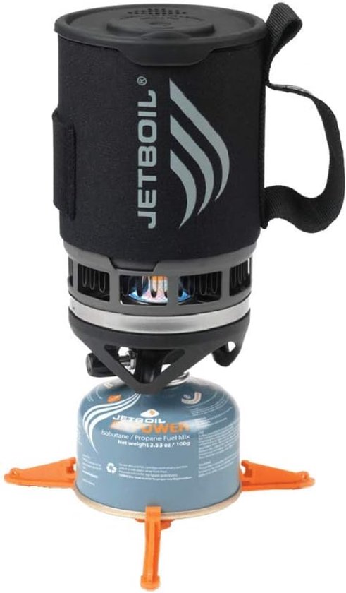 Compacte Kampeerbrander - Outdoor Kooktoestel - Snel Eten Bereiden - Alles in één - 500 gram - Zwart