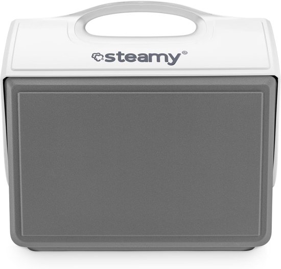 Compacte Koelbox - Lunchbox Koeler - Dagtochten Sport - Eenvoudig Openen - 14 Liter Capaciteit - Grijs