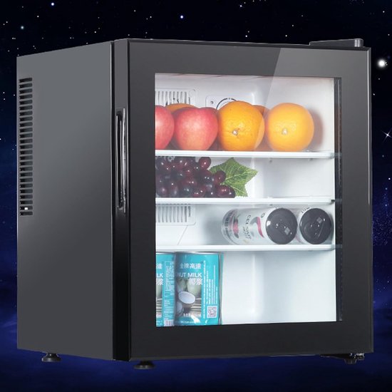 Compacte Koelkast - Mini Koelkast - Dranken Koelen - Stil Model - 30 Liter - Zwart